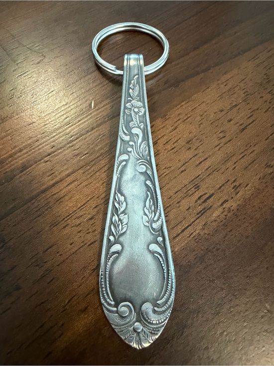Hand Crafted Other - Stainless Spoon Keychain